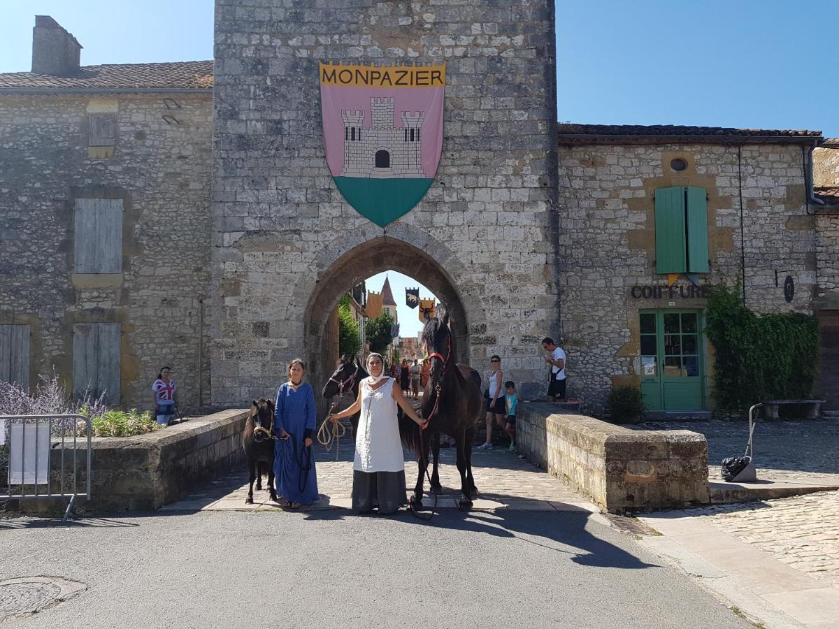 Gite Equestre Domaine Des Crins - Monpazier Capdrot Bagian luar foto