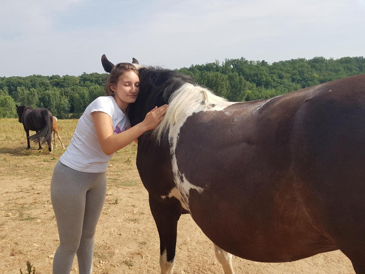 Gite Equestre Domaine Des Crins - Monpazier Capdrot Bagian luar foto